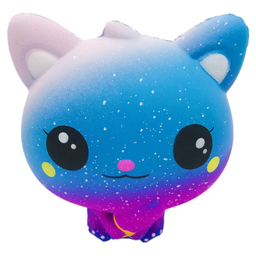 Игрушки для отдыха мягкие яркие Galaxy Cat Ароматизированная подвеска болотистый animales замедлить рост игрушка-антистресс игрушка забавно D301228