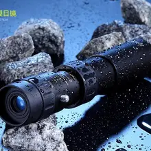 Металлический телескоп 10-90x увеличений карманный мини монокуляр телескоп высокой hd ночной Штатив Топ охотничий Монокуляр