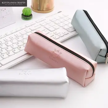 

New Pencil Case Quality Printed PU School Supplies Stationery Gift Pencilcase School Cute Pencil Box School Tools Pencil Bag