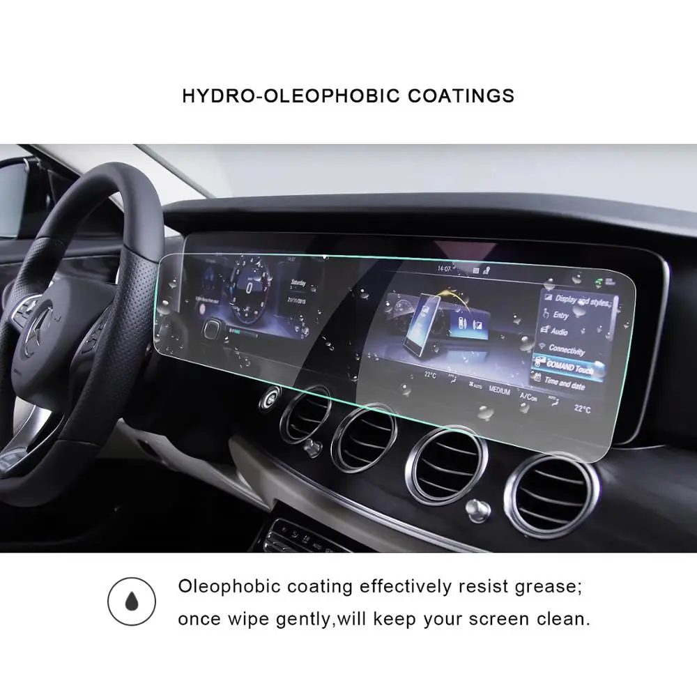 RUIYA полноэкранная Защитная пленка Mercedes Benz E Class W213/G W464/GLE W167/S W222 экран 9H закаленное