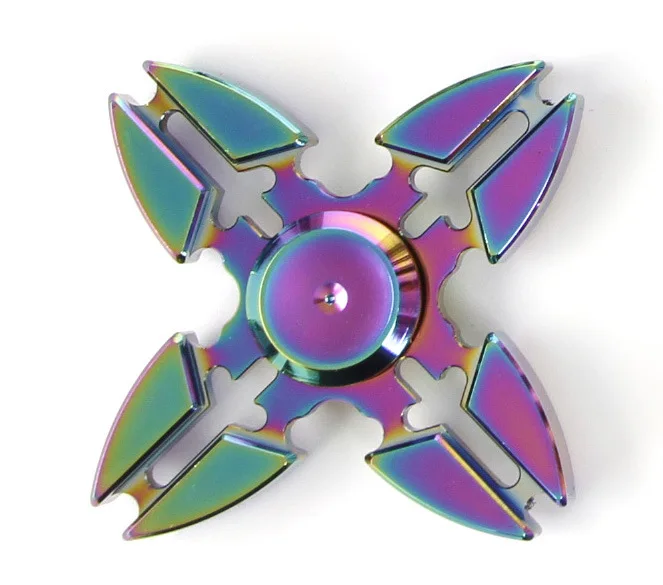 Красочная Горячая EDC Tri-Spinner игрушка, Спиннер для детей аутизм и Снятие напряжения ручной Спиннер - Цвет: 10