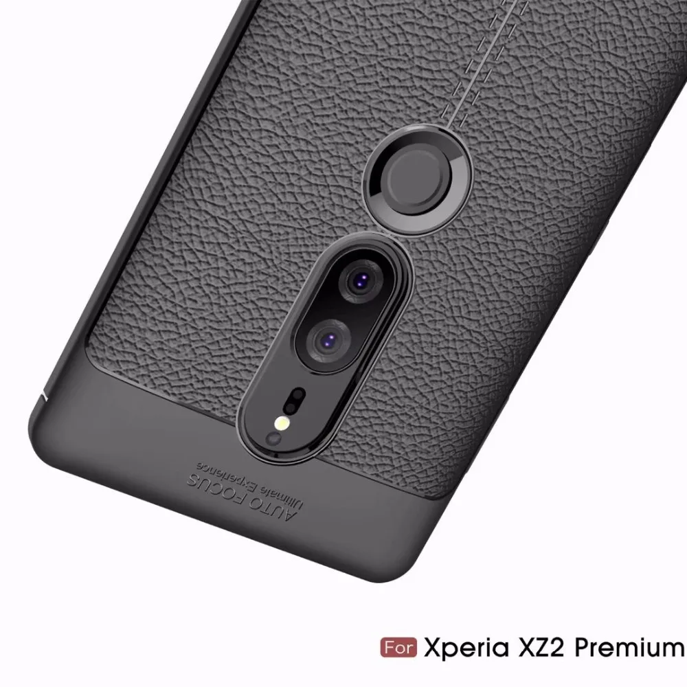 Роскошный мягкий кожаный из ТПУ чехол для sony Xperia XZ XZS Premium XZ1 XZ2 XZ3 XZ4 Compact XA1 XA2 XA3 Ultra для sony Xperia 1 10 Plus