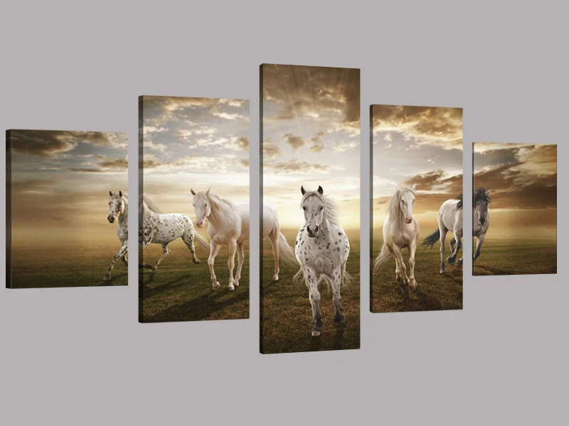 High-Quality-Cuadros-Art-Pictures-Running-Horse-Large-Hd-Modern-Home-Wall-Decor-Canvas-Print-Oil