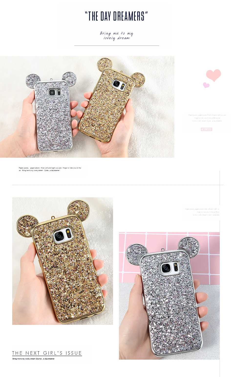 KISSCASE For Samsung S8 S8 Plus S7 S6 Edge Case Mickey Mouse Soft TPU Silicon Cover Case For Galaxy S8 S8 Plus S7 S6 Capa Coque (9)