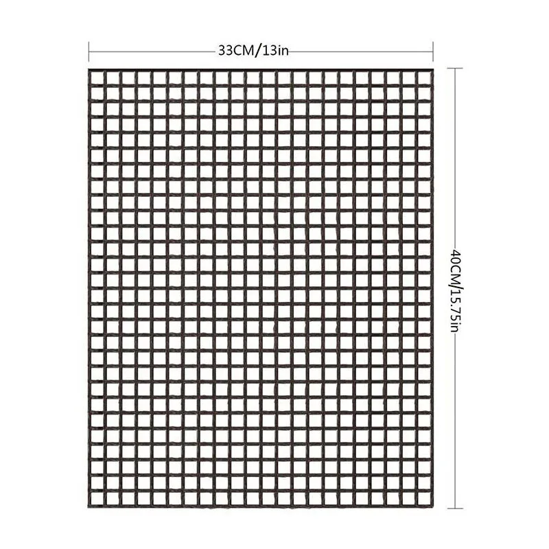 FHEAL 1 шт. антипригарный Стекловолоконный коврик для гриля для барбекю многоразовый коврик для гриля для барбекю верхняя сетка для кемпинга инструменты для барбекю