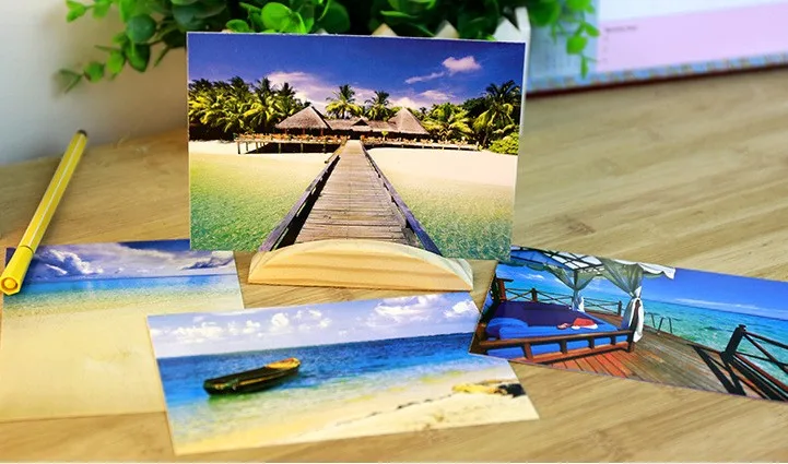 30Sheets/LOT Take a trip to Maldives postcard /Greeting Card/wish Card/Fashion Gift