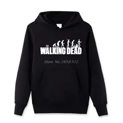 Демисезонный Прохладный Для Мужчин's Толстовки The Walking Dead толстовка мужская хлопковая флисовый пуловер толстовка хип-хоп уличной пальто