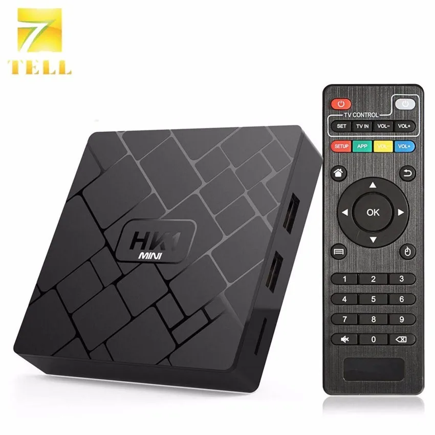 

HK1 MINI 2GB 16GB Rockchip RK3229 Quad Core Android 9.0 Smart TV BOX WIFI H.265 HEVC 4K 3D Set Top Box Media Player