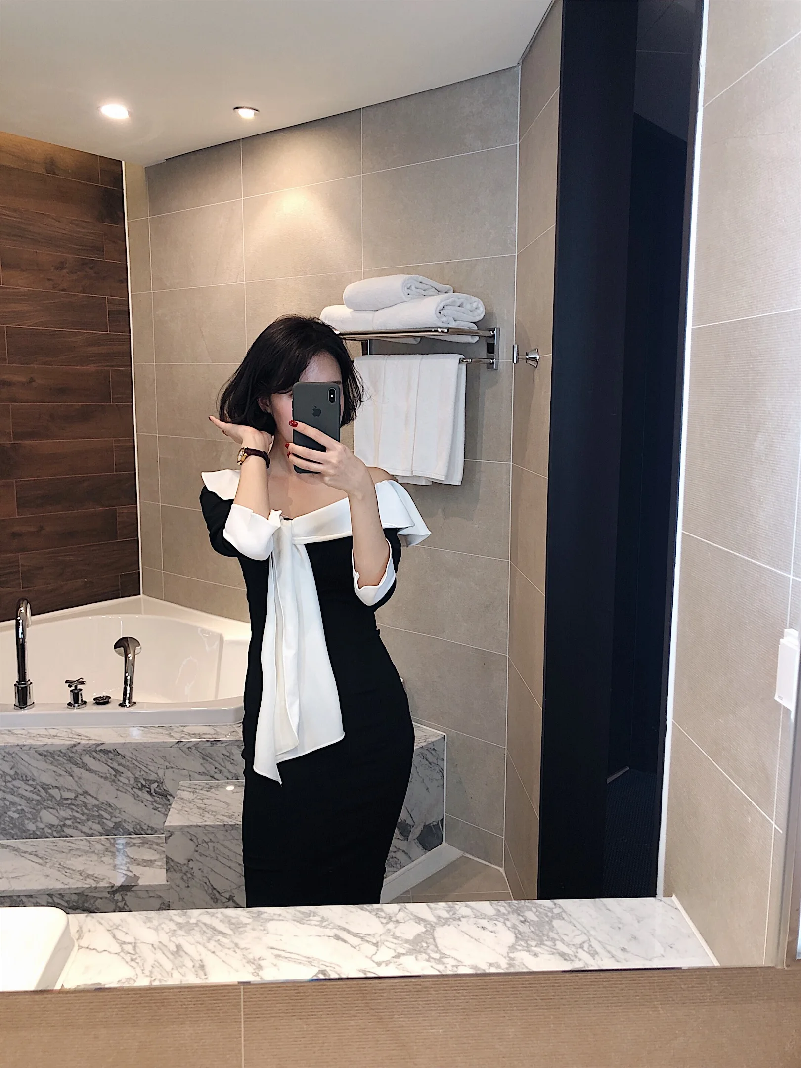 Slim Fit платье в стиле пэчворк с оборками и сексуальное летнее платье с открытыми плечами и расклешенными рукавами с разрезом, миди платье Robe Femme Vestidos Fiesta Vestiti Donna; кожаные туфли-лодочки
