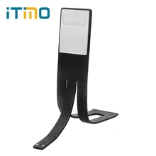 

ITimo Black Clip-on Book Folding Adjustable LED Book Lights Flexible For Reader Kindle with Battery Reading Lamp Rechargeable