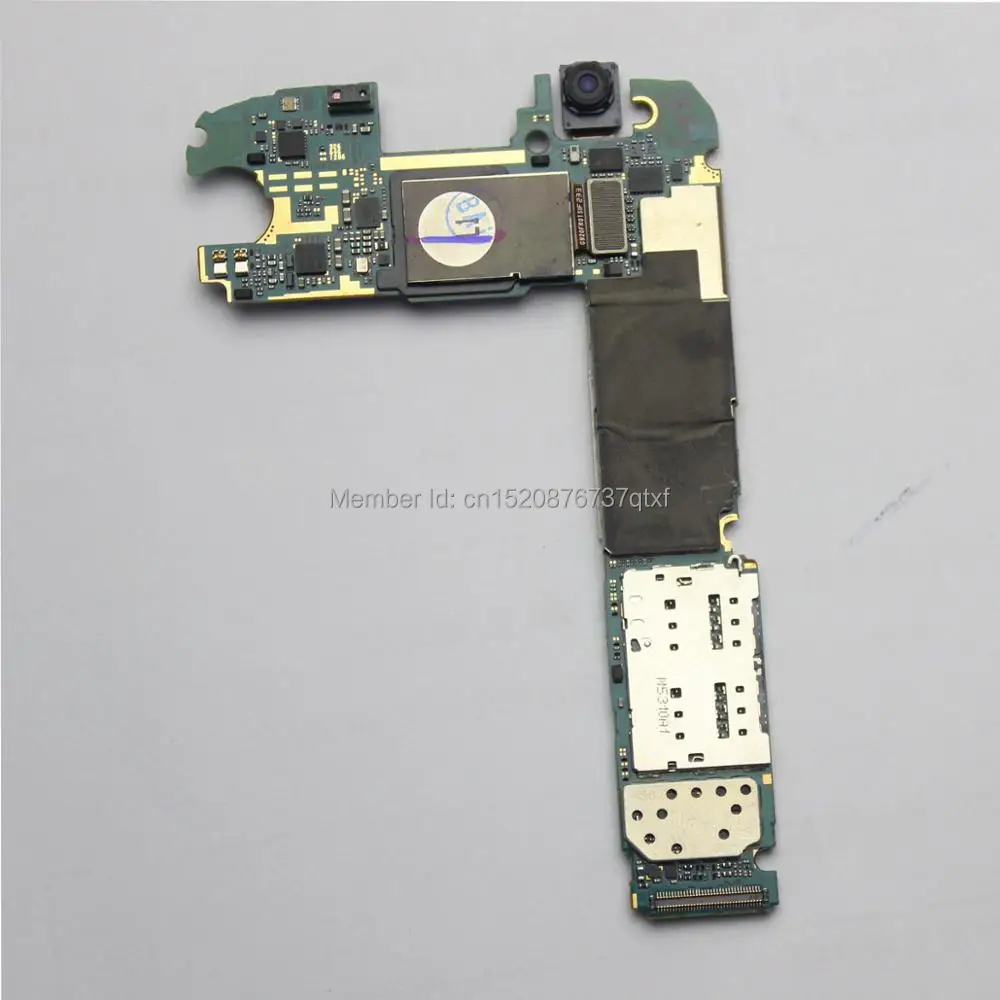  Main Motherboard Unlocked For Samsung GALAXY S6 G920FD(dual card) 32GB