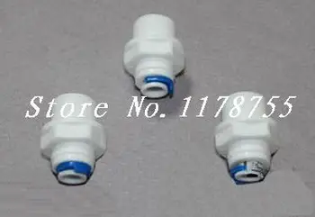 

3PCS 1/4 inch OD Tube * 3/8 inch BSP Male Quick Connect RO Water Straight Male BSP And Pipe Without trouble Of Nut