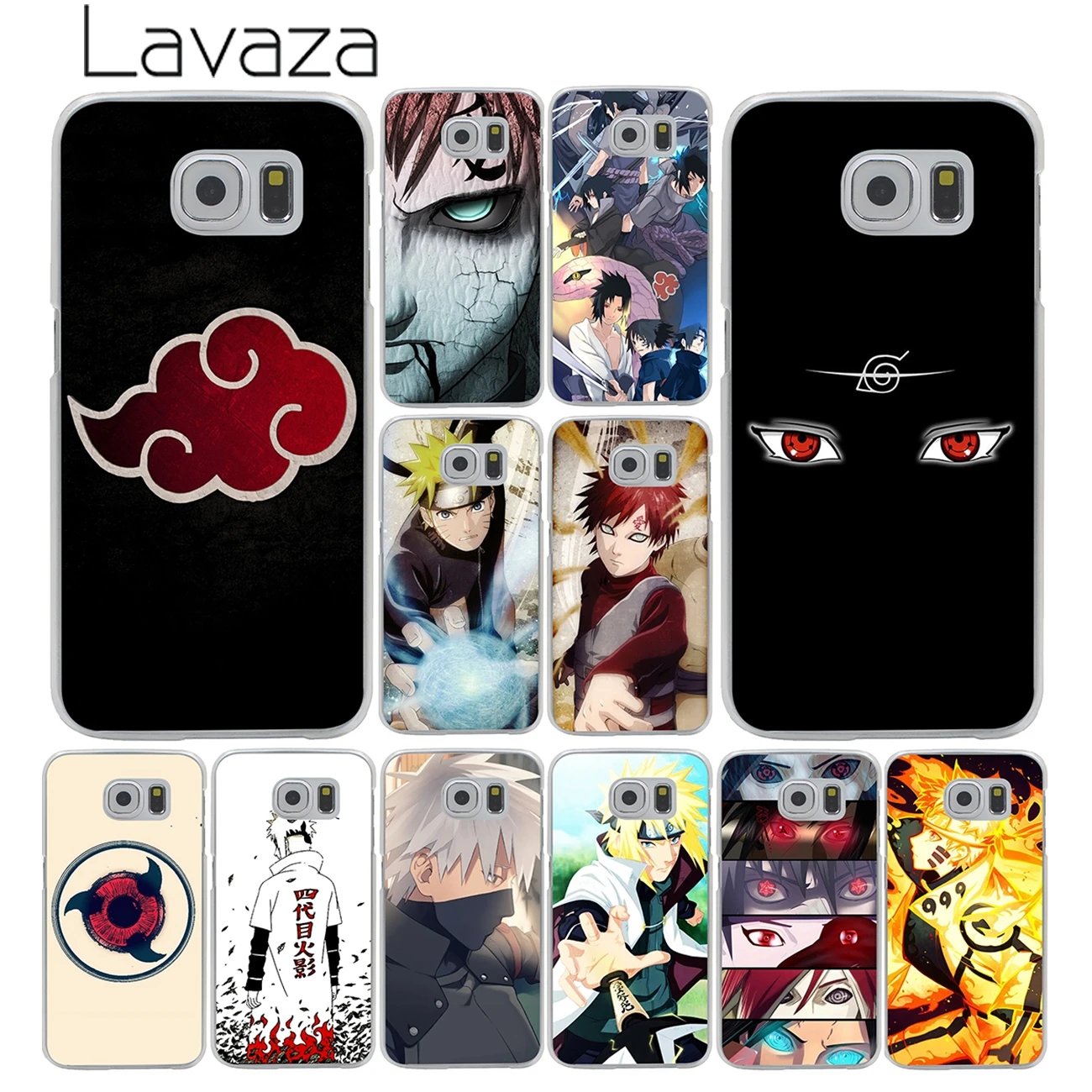 Lavaza Anime Naruto Akatsuki Desgin Hard Phone Shell Cover Case for