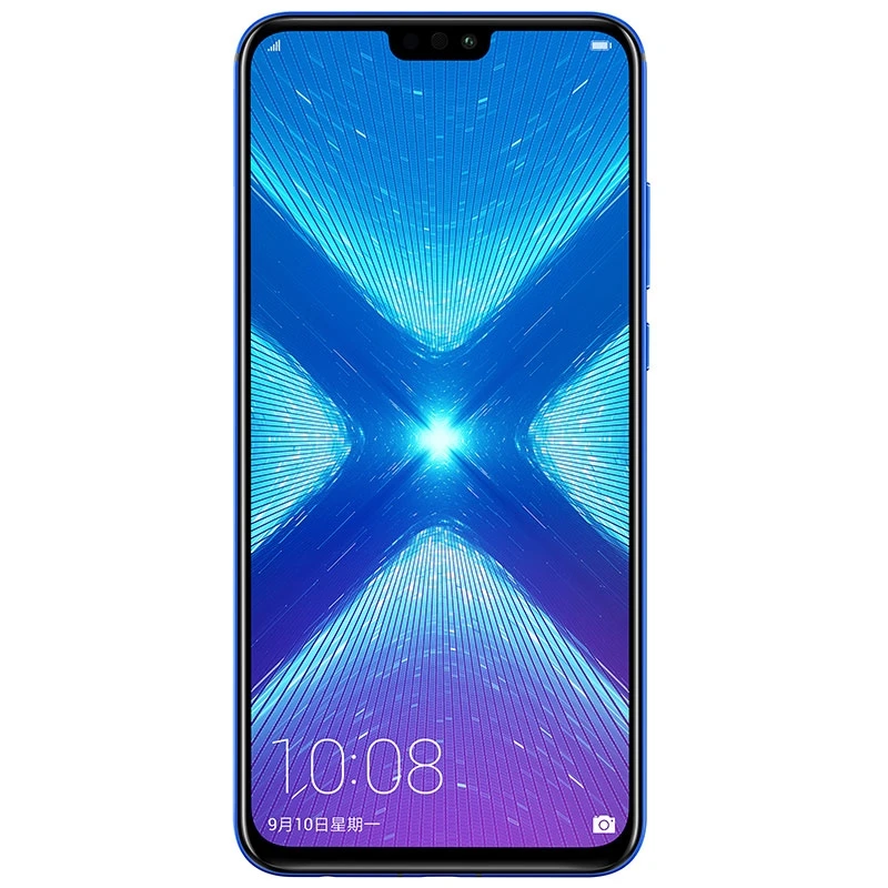 Мобильный телефон Honor 8X экран 6 5 дюйма аккумулятор 3750 мАч на базе Android 8.2 двойная
