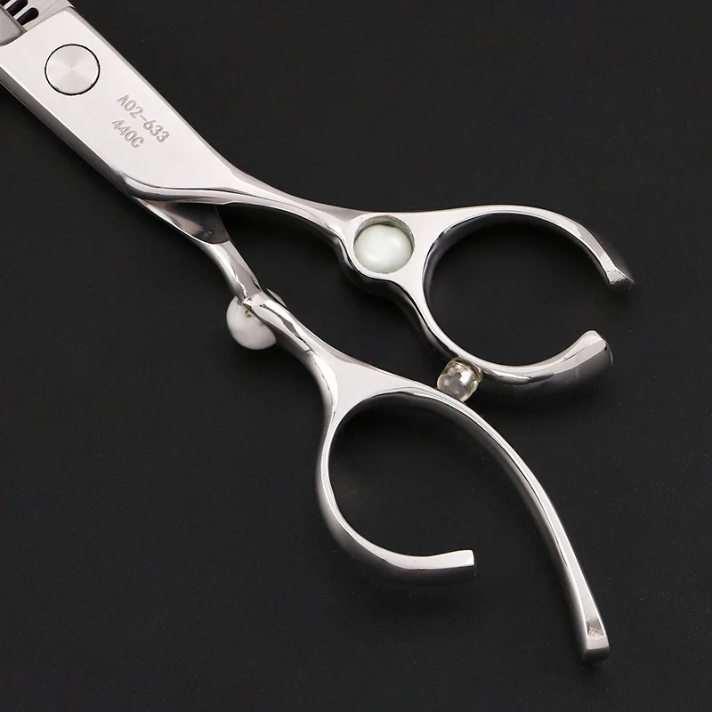 Freelander 6," Профессиональный японский 440c Серебряный парикмахерский набор ножниц с винтом для парикмахера или домашнего использования