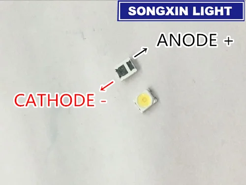 1000 шт. OSRAM сменный lg jufei высокомощный светодиодный 1 Вт 3 В-3,6 В 1210 3528 ТВ 2835 92лм ТВ ПОДСВЕТКА бисер 300 мА 350мА холодный и белый