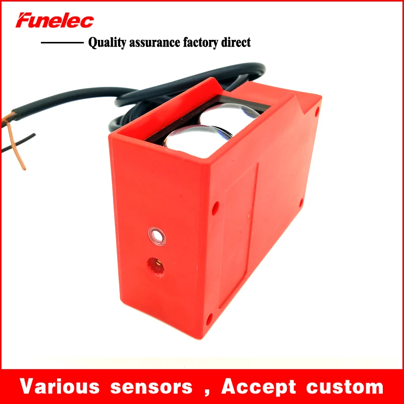 Diffuse reflective photoelectric sensor induction switch waterproof road gate car washing machine w