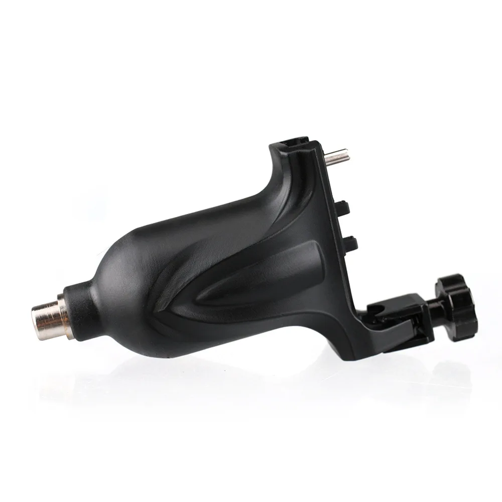 

Besta Black Tattoo new Aluminum Alloy Rotary Tattoo Machine gun Strong 10w Motor for shader and linner RCA connection