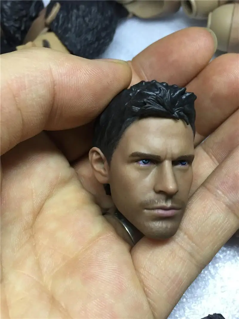 

Estartek 1/6th Scale Resident Evil Chris Head Carvings for 12inch HT PH Collectible Action Figures DIY
