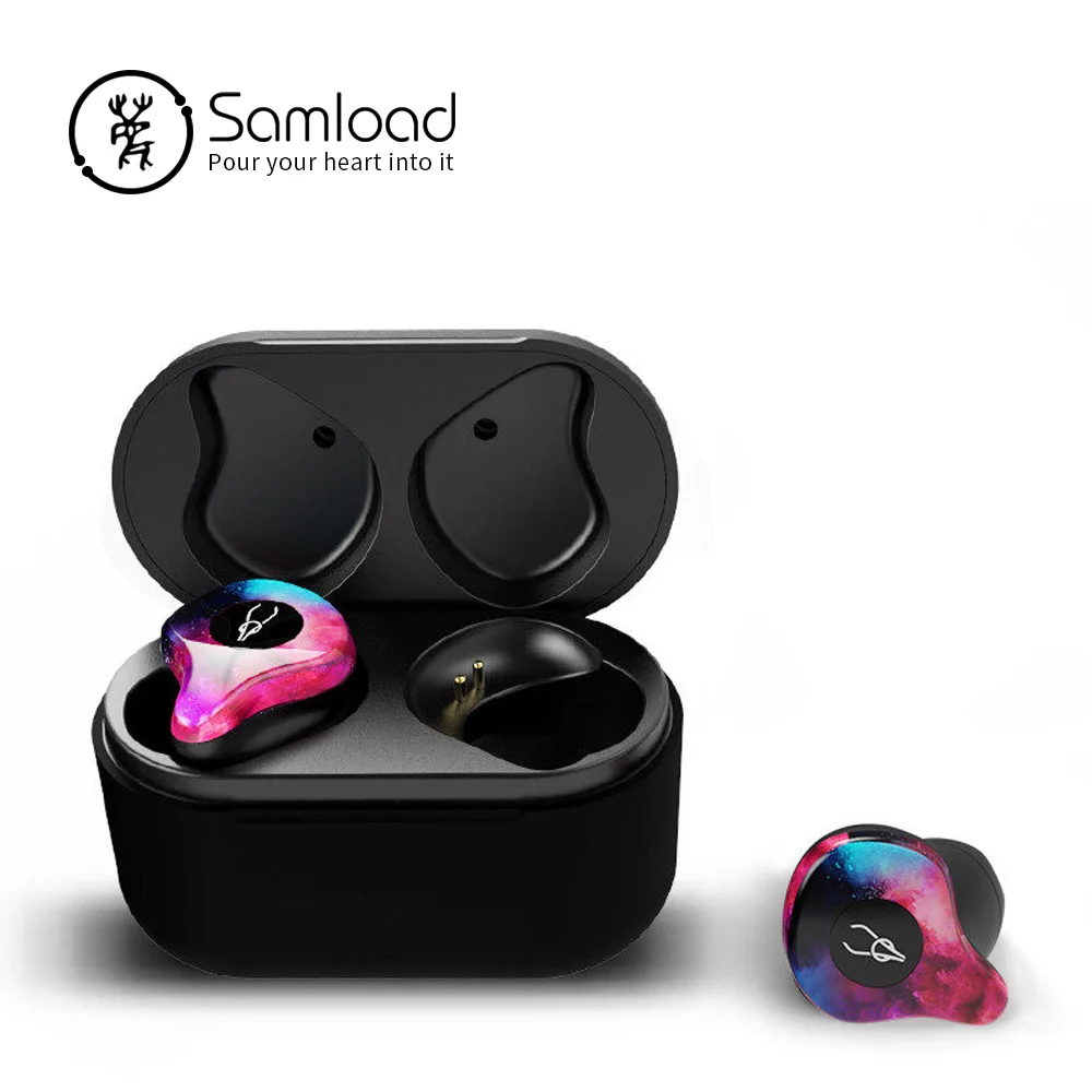 Samload Bluetooth 5,0, наушники, бинауральные наушники, беспроводные наушники, водонепроницаемые наушники, гарнитура для samsung, sony, Xiaomi, LG, iPhone8 X - Цвет: Image Show-LY