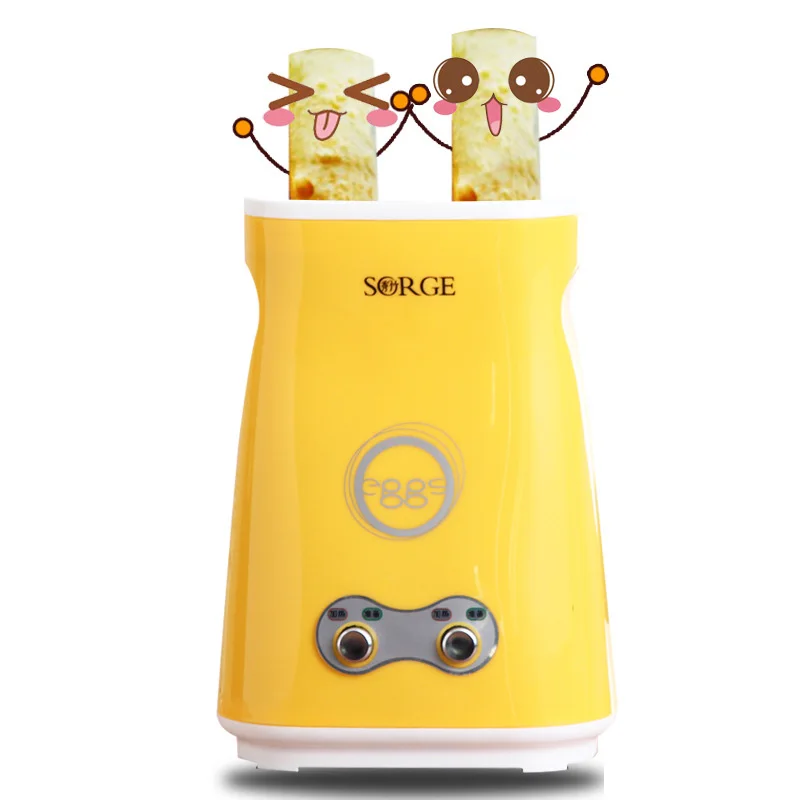 

Double Tube Automatic Egg Roll Machine Automatic Rise Double Egg Roll Maker Home Breakfast Cooking Tools Egg Sausage Machine