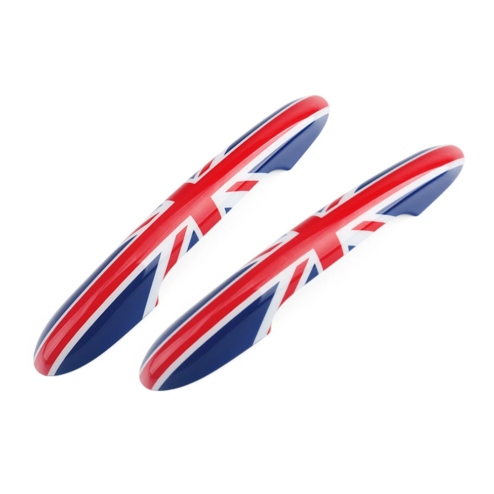 2 шт. защитная накладка на дверную ручку автомобиля Union Jack наклейка для BMW Mini Cooper JCW