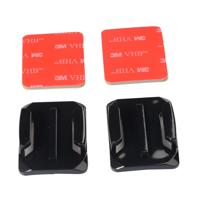 10x Flat /& 10x Curved 4 20 X GoPro Mounts 3M Adhesive HD Hero 1 2 3