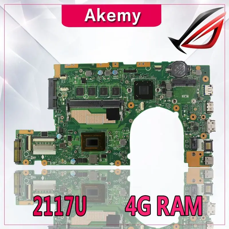 new motherboard S300CA For ASUS S300CA S300C VivoBook Laptop motherboard S300CA mainboard 2117U REV2.1 4G RAM new motherboard S300CA For ASUS S300CA S300C VivoBook Laptop motherboard S300CA mainboard 2117U REV2.1 4G RAM