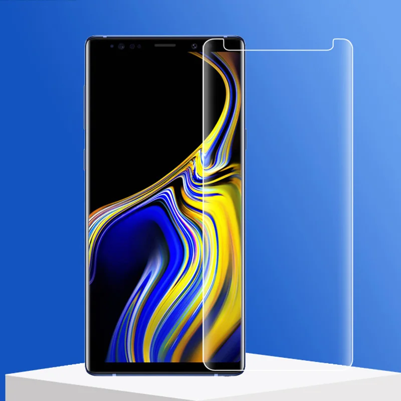 JGKK для Note 9 3D Полный Клей закаленное стекло чехол дружественный протектор экрана