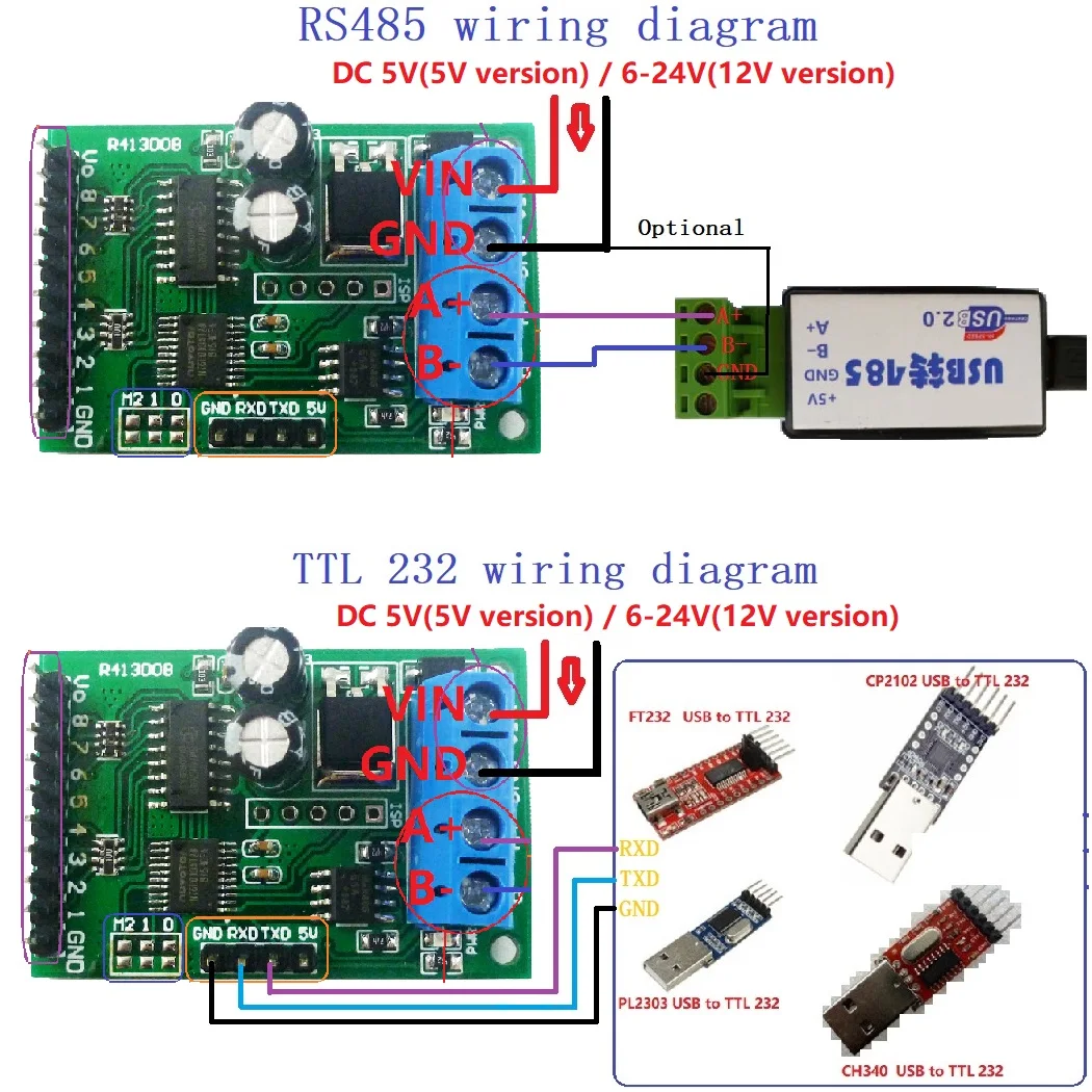 RS485 RS232(ttl) PLC Modbus Rtu модуль 8ch IO Плата управления переключателем для реле промышленной автоматизации