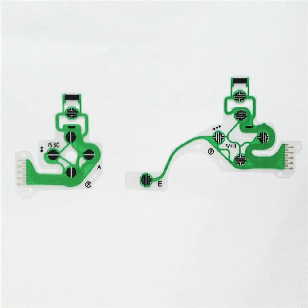 1 Pair Conductive Film Buttons Repair Part For PS4 New Version Controller DualShock DE | Электроника