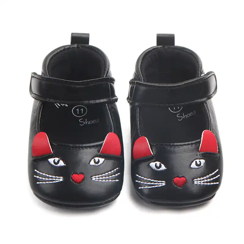 soft soled mary jane baby shoes