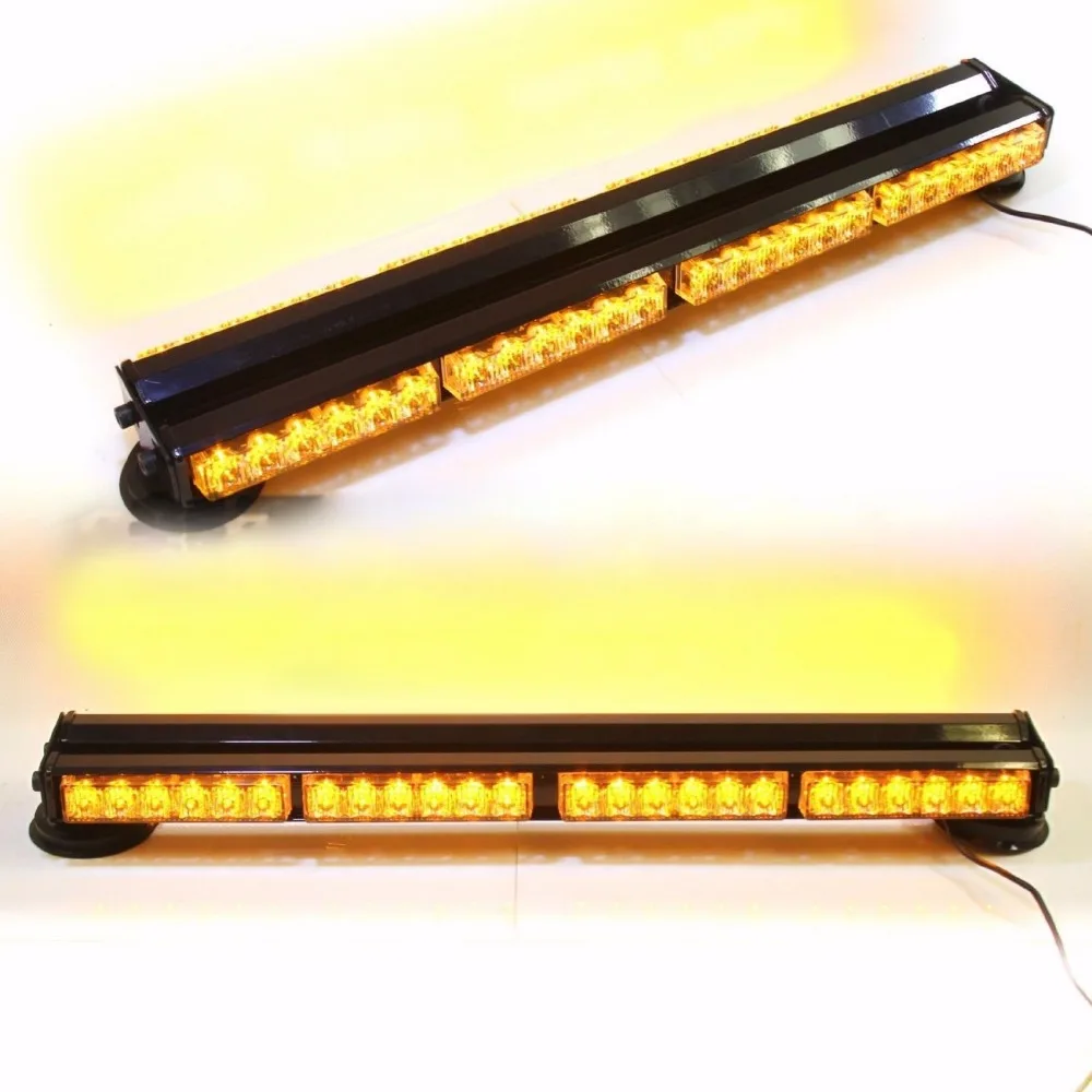 

24" Ultrabright Emergency Vehicle Strobe Lights Waterproof Forklift Warning Led Light 12V 24V Pickup Trucks Signal Police Lamp