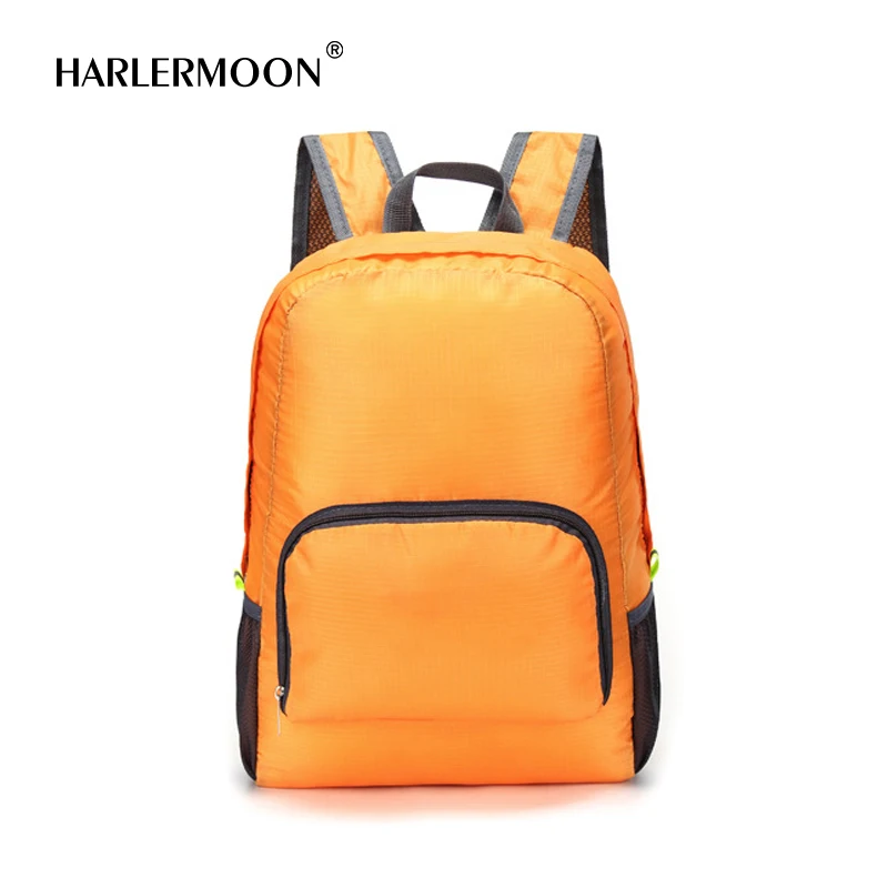 

Harlermoon Lightweight Nylon Foldable Backpack Waterproof Backpack Folding Bag Portable Men Women Backpack for Travel Waterproof