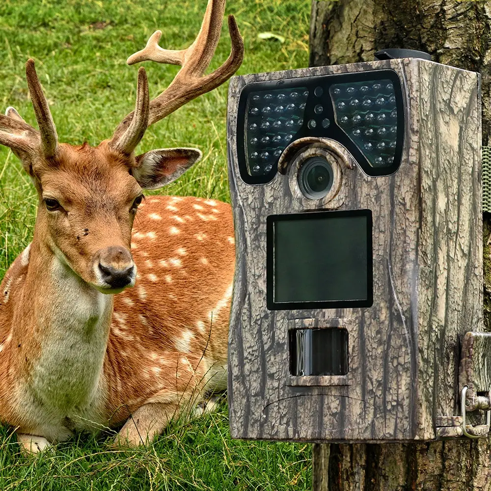 

Super Fast Trigger Speed 16MP Trail Camera Night Vision Hunting Traps Waterproof Wide Angle Lens Scouting Hunting Game Camera