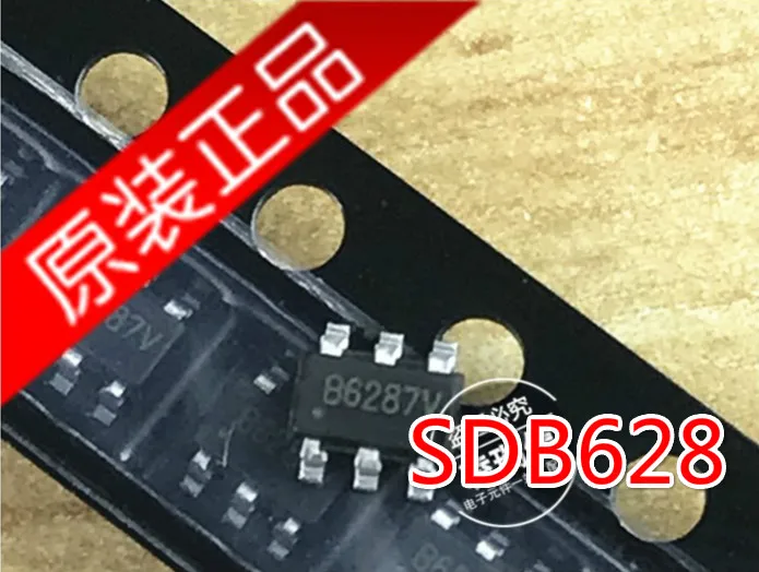 100PCS SDB628 B6285J 1 2 MHz 2A 28V SOT23-6 | Электроника