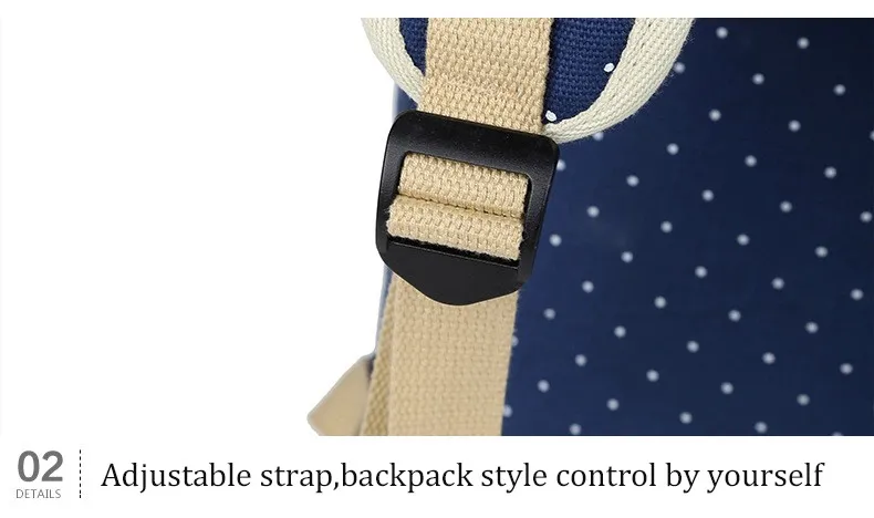 canvas backpack for school