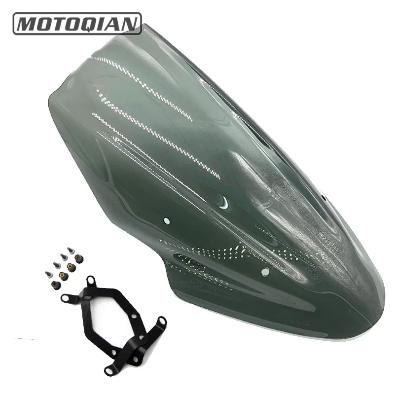 

For Kawasaki Z650 2017 2018 2019 Windscreen Windshield Covers Screen ABS Windscreen Windshield Shield Screen with Bracket
