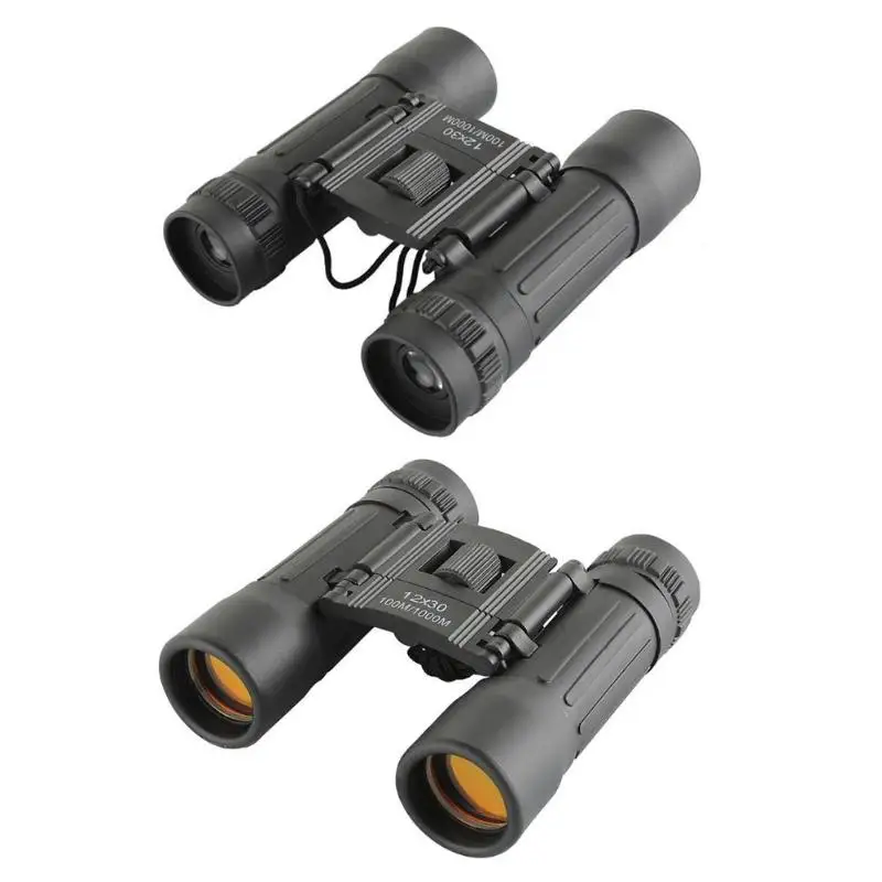 12X30 оптический зум поле очки телескопы Clear View открытый инструмент красная пленка Охота HD бинокль Регулируемый Фокусное расстояние