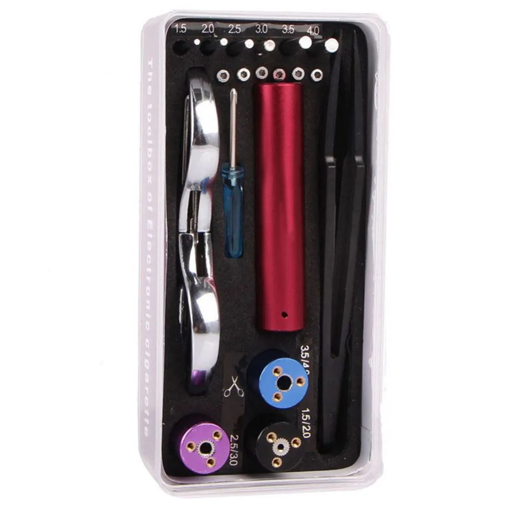 

Magic Stick CW Coiling Kit 6 Size in 1 Coil Jig Coiler Heating Wire Wick Tool For DIY RDA RBA Atomizer 1.5/2.0/2.5/3.0/3.5/4.0mm