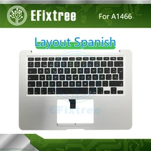 Для MacBook Air 1" A1466 Испанский SP из Испании Топ чехол удобный Упор для рук с клавиатурой 2013 год 661-7480 069-9397