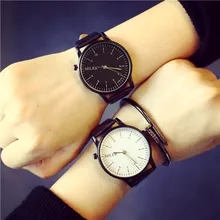 Luxe D’origine MILER Marque Classique En Cuir Véritable Quartz Robe Montres Montre-Bracelet pour Hommes Homme Garçon