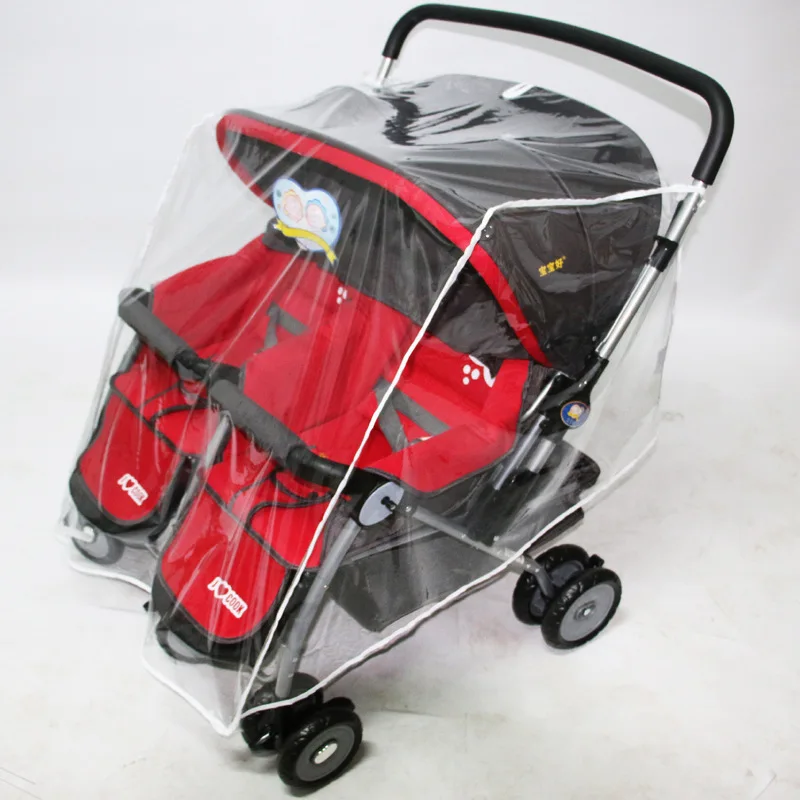 Baby Stroller Rain Cover Waterproof Cover Universal Twinssstrollesr