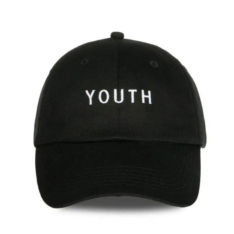 2018Men Women Embroidery Baseball Cap YOU TH Letters Baseball Cap