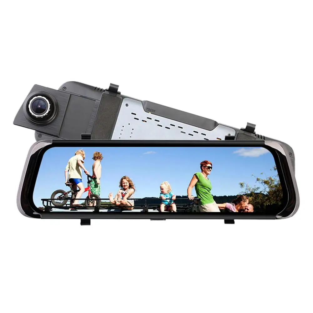 

10-Inch Full-Screen Rearview Mirror Double Recording Low Light Level Night Vision Driving Recorder Reversing Image Video