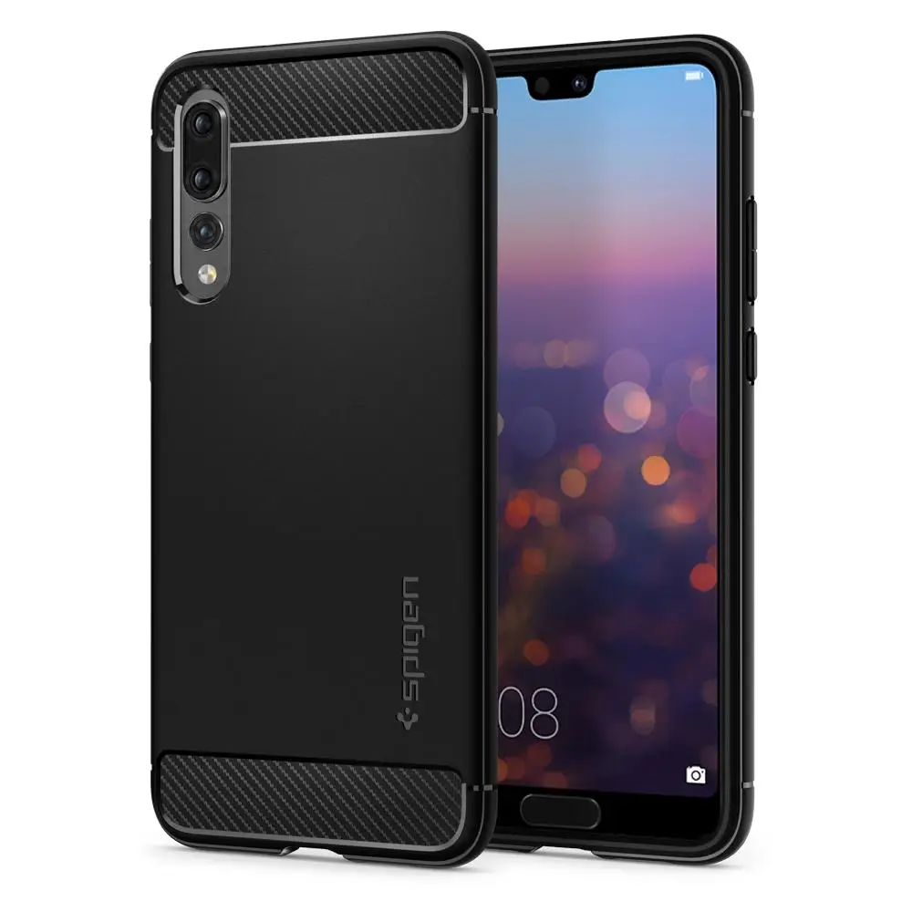 Koop 100% Originele Spigen Huawei P20 Pro Case Robuuste Armor Zwart L23CS23083