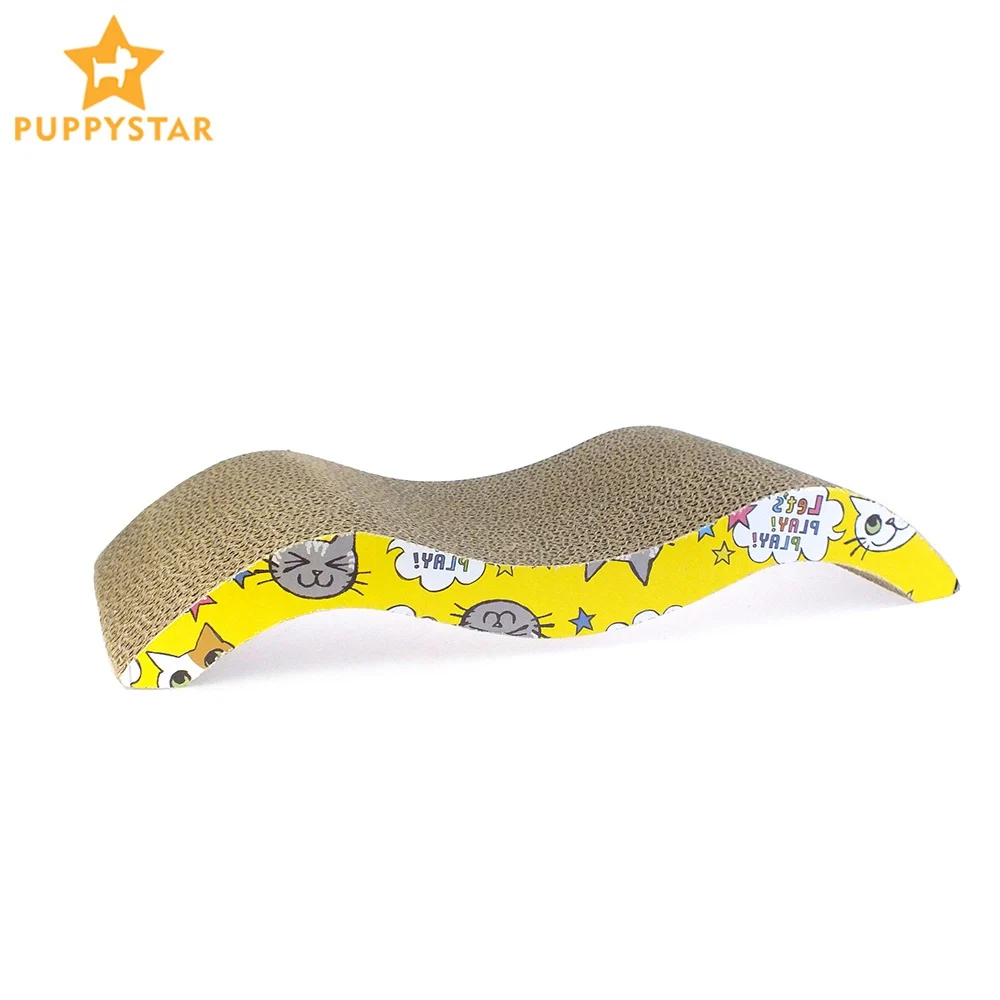 

Corrugated Paper Cat Scratcher For Kitten Scratching For Cats Catnip Cat Scratcher Scratch Pad Mat Cat Games Pet Products LY0003
