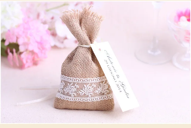 wedding candy favor bag
