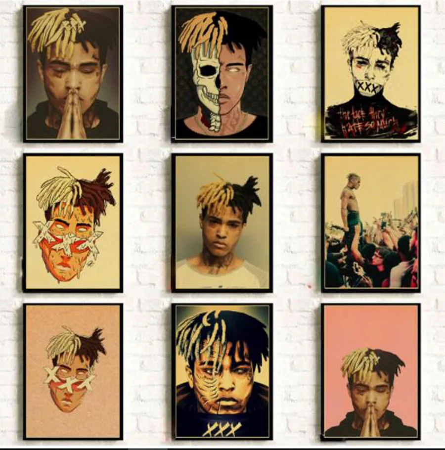 Алмазная 5D картина XXXTentacion Rap Hip Hop Music вышивка с вышивкой крестиком мозаика для