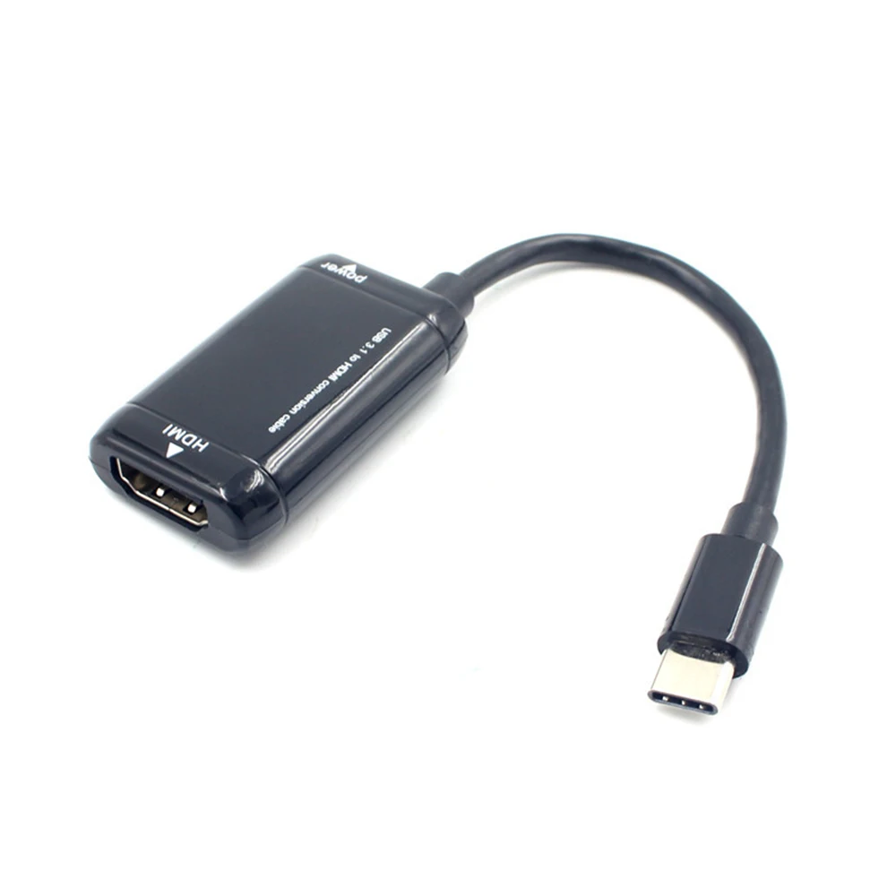 

USB 3.1 Type C to HDMI 1080P Adapter USB3.1 USB-C to HDMI Converter for Mobile High Definition Link Android Smart Phone